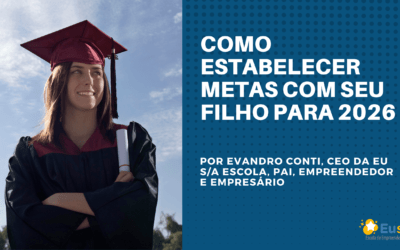 Como estabelecer metas para 2026 com seu filho (e para você também)